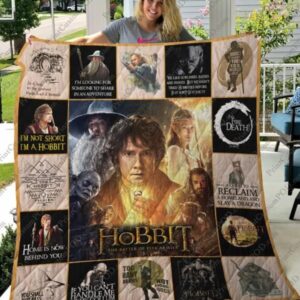 Hobbit Quilt Blanket  Limited Quilt Blanket